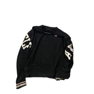 Akoo Black Taking of Oneself Crewneck Sweatshirt Mens XXL